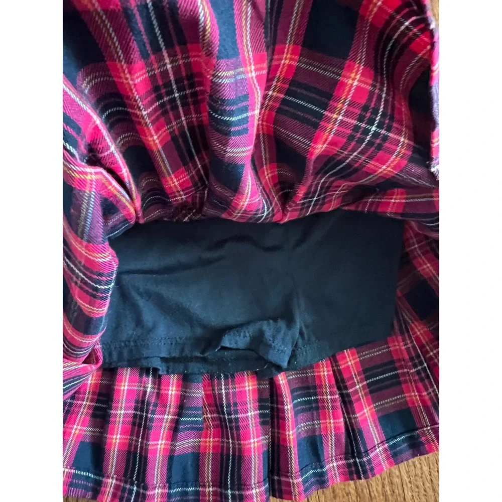 Garanimals Skort Set Girls 3T Pink Grey Plaid SMART Graphic 2pc Outfit